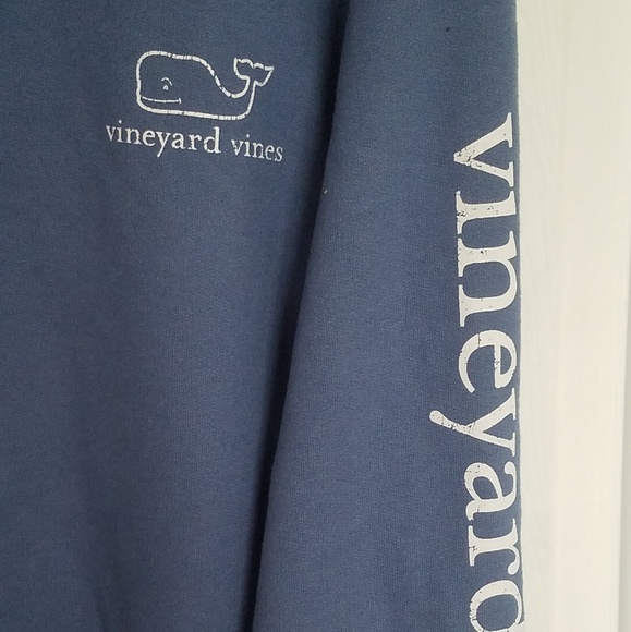 Men's Vineyard Vines Dutch Blue 1/4 Zip Pullover - Picture 4 of 4